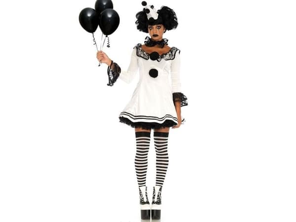 Pierrot Clown kostume