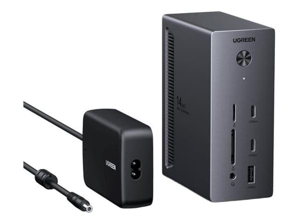 Ugreen dockningsstation/replikator 14-i-1 USB-C CM843