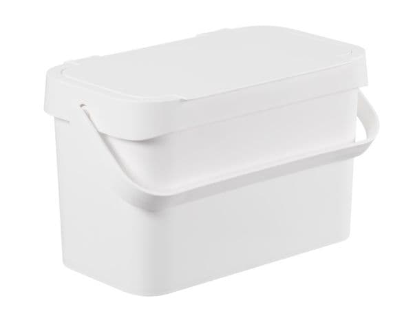 Smartstore bioavfallsbeholder hvit 5 l