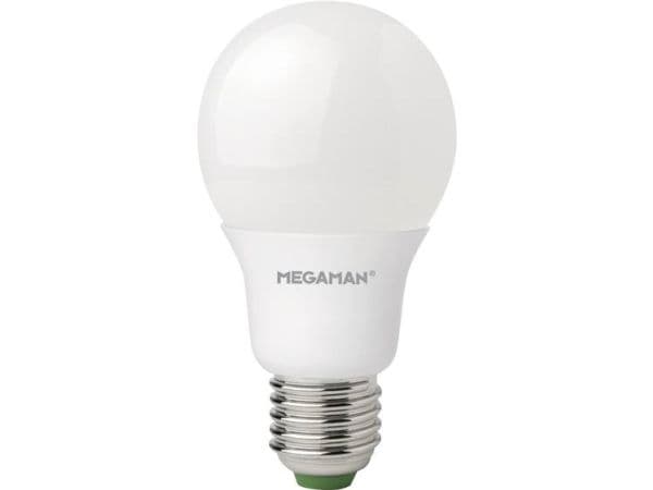 Megaman Led Grow Light 115mm 230v E27 6.5w Warm White Incandescent Shape 1pc