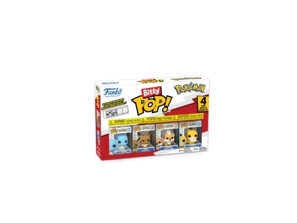 Funko POP Pokémon-figur: Squirtle 4-pack mix