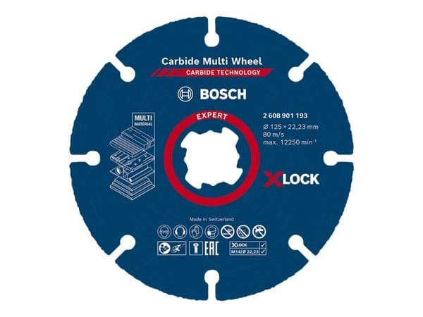 Bosch CUTTING SHEAR XL MULTIWHEEL 125MM HM