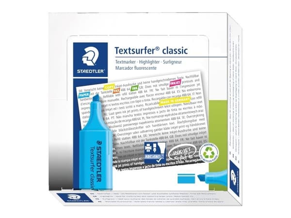 Text surfer classic inkjet 1-5mm blå - (10 st.)