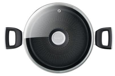Tefal G2554672, 5,2 L, Rund, Sort, Aluminium, Titanium, Sort