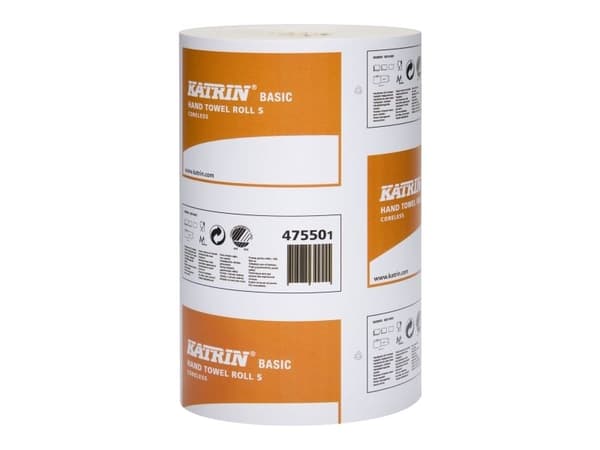 Pyyhepaperi katrin 475505 basic coreless s laatikko 12 rullaa