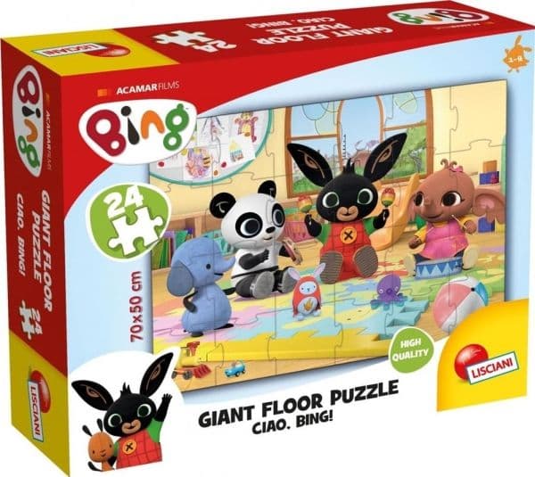 Lisciani Bing Giant Floor 24 - Ciao, Bing!