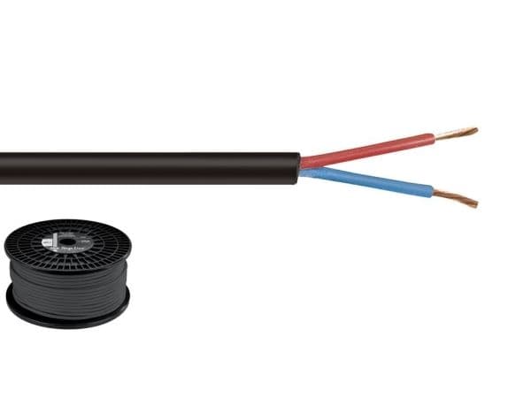 Monacor SPC-515/SW, 100 m, Sort