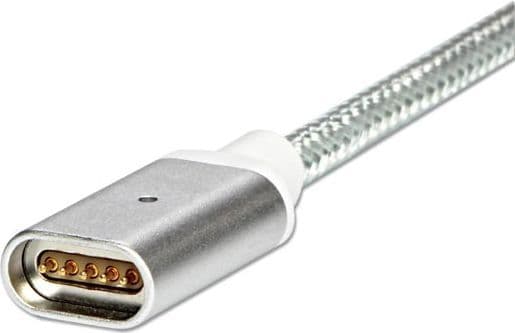 USB-kabel Neutralle USB-A till USB-C + microUSB + Lightning 1 m, silver