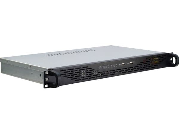 Inter-Tech IPC 1U-K-125L - Rackmonterbar 1U - mini-ITX - ingen strømforsyning - USB