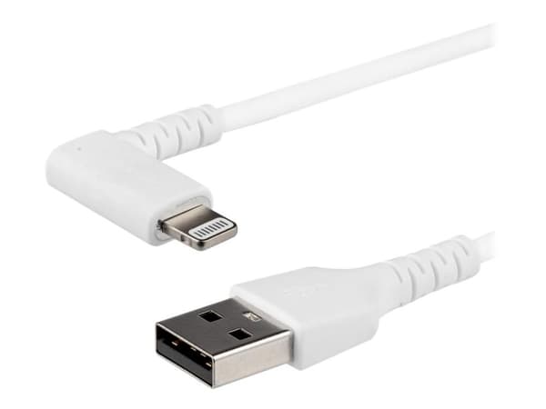 StarTech.com RUSBLTMM1MWR, 1 m, Lightning, USB A, Uros, Uros, Valkoinen