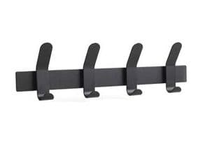 Zone veggkrok A-rack black 331822