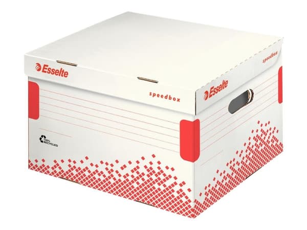 Esselte Speedbox Medium - Förvaringsbox - vit