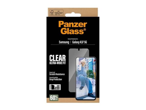 PanzerGlass - Skjermbeskyttelse - glass - for Samsung Galaxy A37