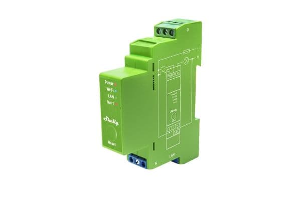 Shelly Pro Dimmer 1PM - WiFi-tavlelysdemper, 200W