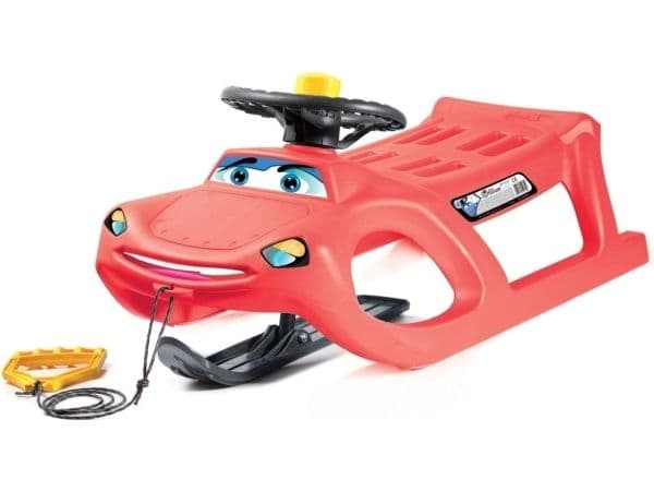 Driven sled Prosperplast Zigi-Zet Control red