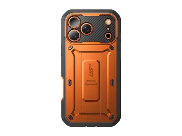 Supcase Unicorn Beetle Pro-deksel til iPhone 17 Pro Max - oransje