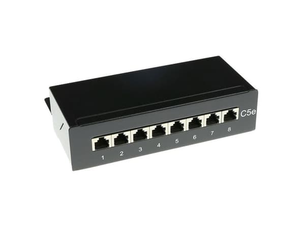 Act Mounting Box C5e 8 Prt Shielded