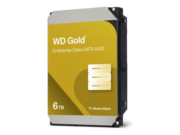 WD Gold WD6004FRYZ - Harddisk - 6 TB - intern - 3,5"
