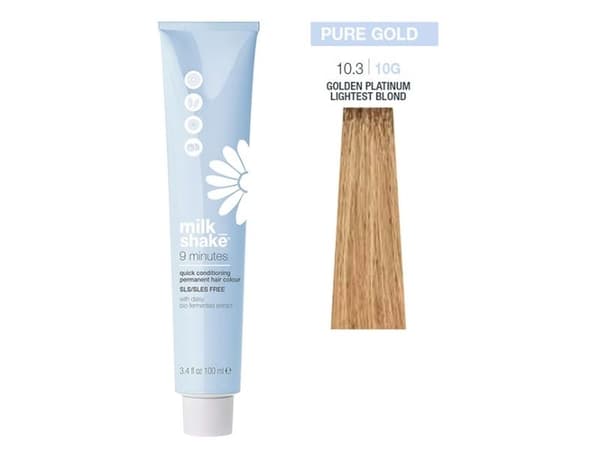 Milk Shake 9 Minutes Permanent Quick Color 10.3