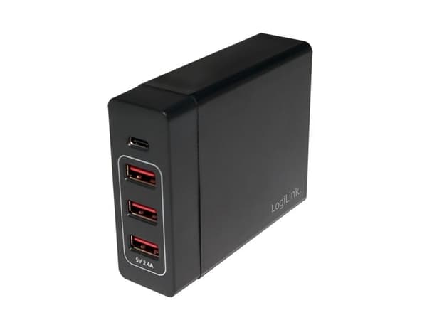 LogiLink PA0122, Sisätila, USB, 5 V, Musta