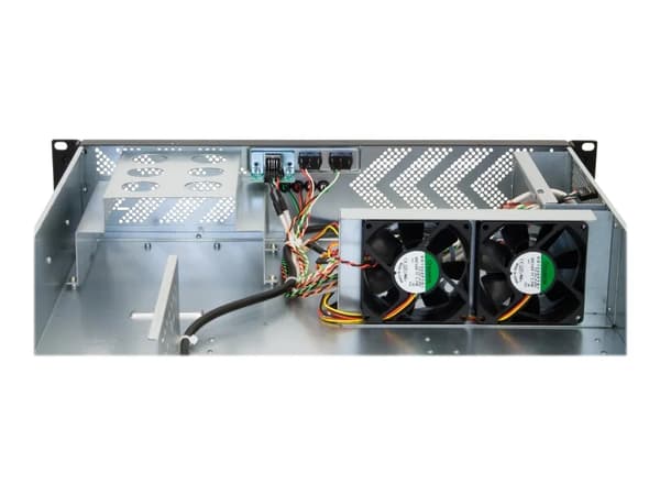 Chieftec UNC-210T-B-U3 - Rackmonterbar - 2U - ATX - USB