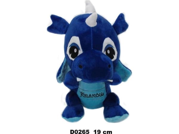 Dragon "Krakow" marineblå 19cm