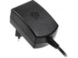 Raspberry Pi - Strömadapter - 13 Watt - 2.5 A (mikro-USB typ B) - svart