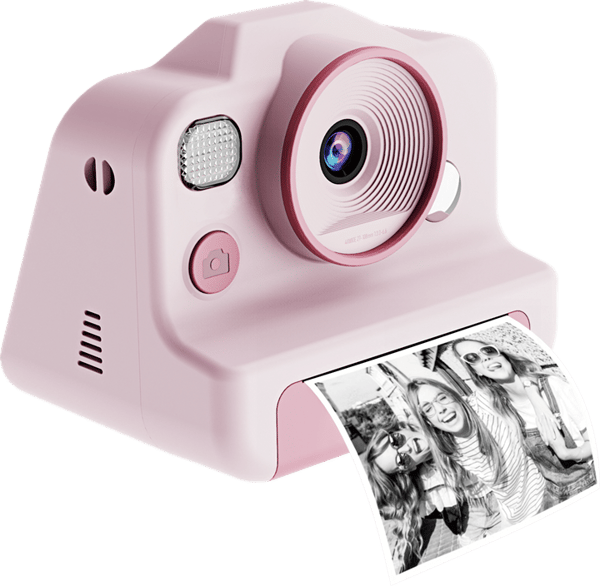 MiniLens Instant Print Camera Pink
