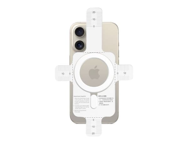 Ring Tech-Protect MMP-100 med MagSafe (2 stk.) - hvit/sort
