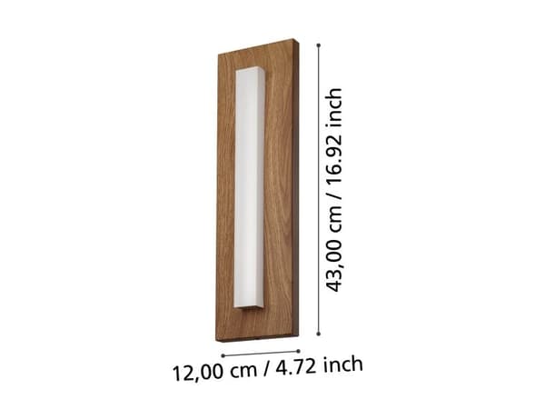 EGLO BITETTO, IP44, Brun