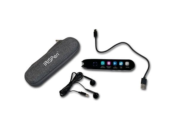 I.R.I.S. IRISPen Reader 8, 90 DPI, 120 fps, Pennskanner, Svart, Vit, LCD, Knappar, Röra