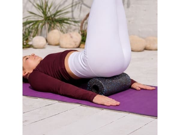 Wozinsky WRM-33 Massage Roller Exercise Roller 33 cm - Black