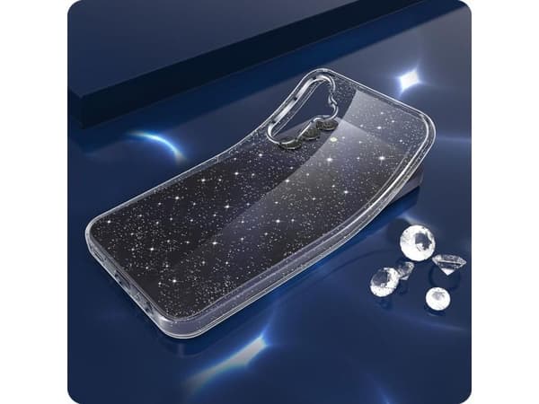 Tech-Protect Galaxy A56 Flexair glitter mobilskal