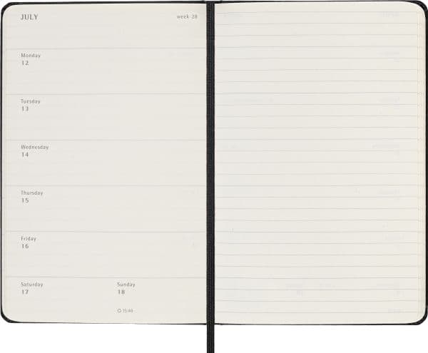 Classic Hard 18M 26/27 Week Note Pocket Sort