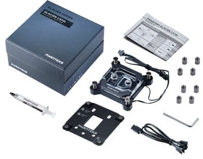 PHANTEKS C370I CPU Vannkjøler, ARGB, Akryl - Svart
