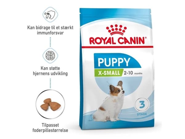 Royal Canin X-small Puppy torrfoder för valpar – 3 kg