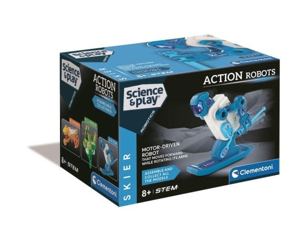 Clementoni Science &amp; Play 75136, robotti, 8 vuotta