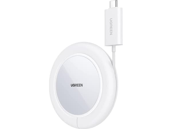 UGREEN CD245 trådlös laddare, 15W (vit)