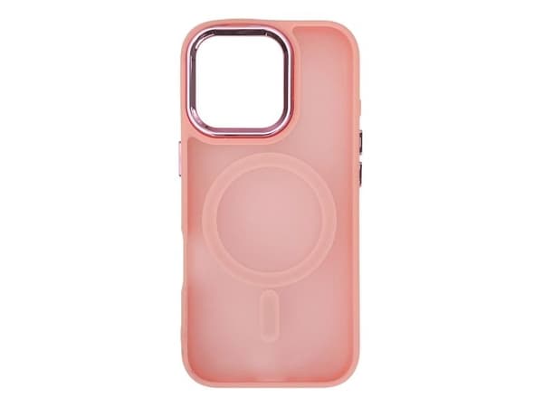 MagSafe-kompatibelt motedeksel til iPhone 17 Pro Max - rosa