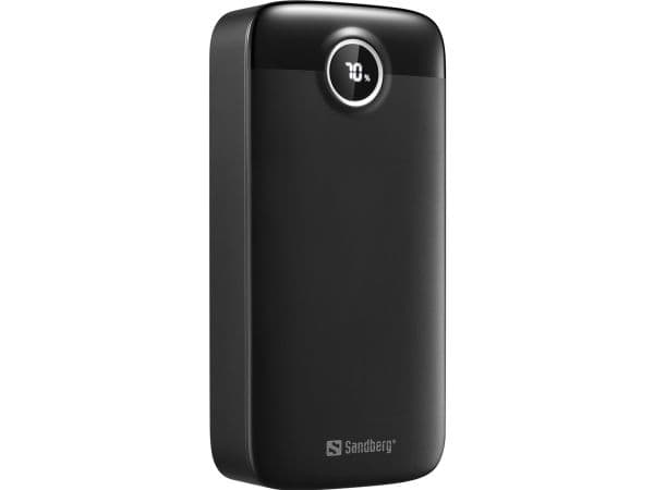 Sandberg 421-49, 20000 mAh, Semi-solid-state, 3,7 V, Svart