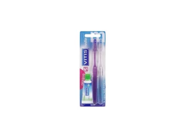 Vitis Duplo Medium Brush   Anticaries 15ml
