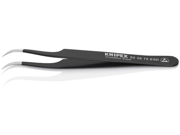 Knipex 92 38 75 ESD, Sort, Metallic, 17 g, 12 cm