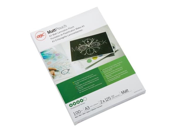 Laminointitasku GBC A3 125mic kpl/100 kpl