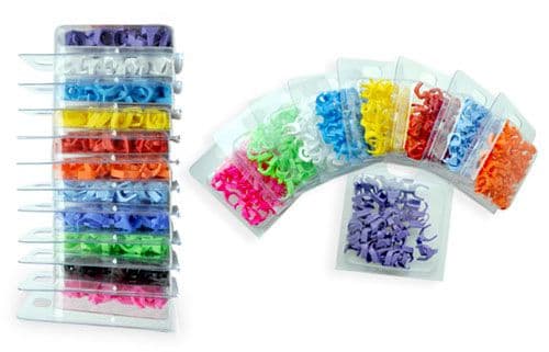 PatchSee PatchClip - Kaapeliklipsi - Fluoresoiva vaaleanpunainen (50 kpl)