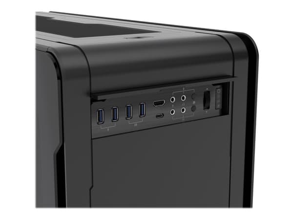 Phanteks Enthoo Elite - Tower - SSI EEB - sidepanel med vindu - ingen strømforsyning - atlasksort - USB/lyd