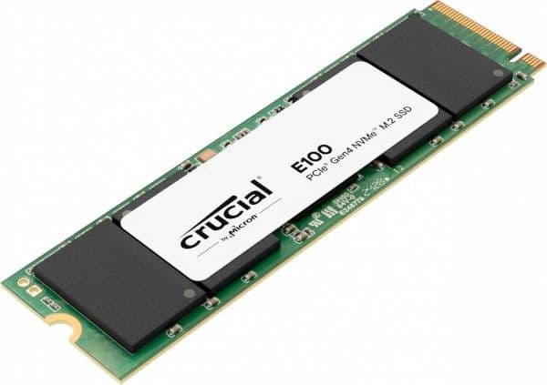 Crucial E100 - SSD - 1 TB - intern - M.2 2280 - PCIe 4.0 x4 (NVMe)