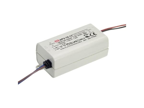 15W TRANSFORMER TIL STANDARD LED 90-264V/AC/12VDC