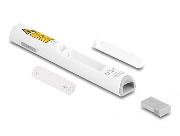 DeLOCK 64251, RF, USB, 30 m, Valkoinen