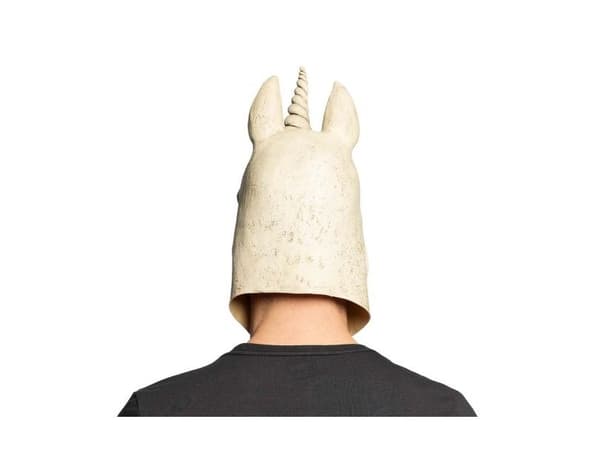 Enhjørning skelet maske