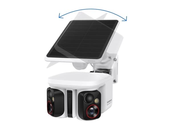 Baseus utomhus IP-kamera Baseus Security X1 Pro Dual Camera 3K, vit